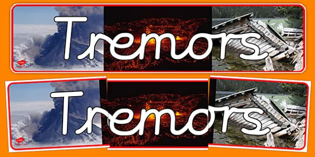 Tremors Photo Display Banner Teacher Made