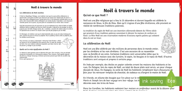Traditions de Noël françaises - Lawless French Listening Comprehension