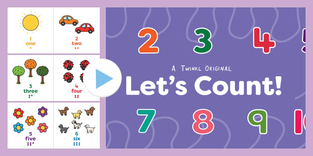 Let's Count! PowerPoint (Lehrer gemacht) - Twinkl