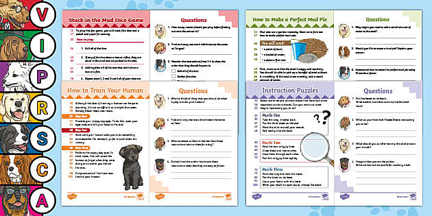 LKS2 60-Second Reads: Instructional Texts Activity Pack