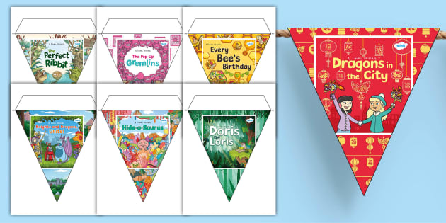 Book Bunting KS1 | Display Resources (teacher made) - Twinkl