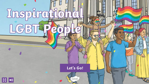 Inspirational LGBT People eBook - Twinkl