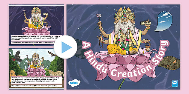 Hindu Creation Story PowerPoint - KS2 Mythology Resources