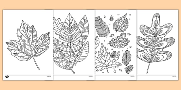 Digital Download • October Coloring Pages