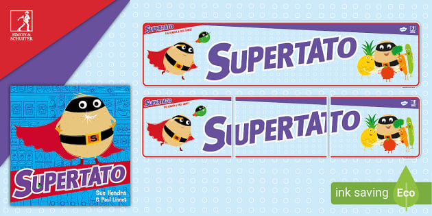 FREE! - Supertato Display Banner | Simon and Schuster | Twinkl