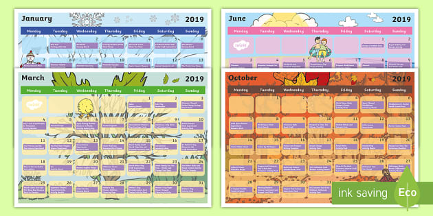 2019 daily activity planner activity pack calendar year daily activity planner