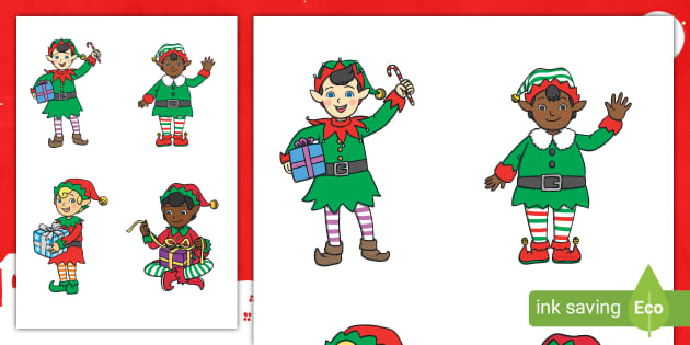 FREE! - Christmas Editable Boy Elf Small (teacher made)