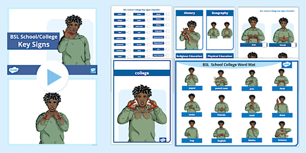 Bsl School College Resource Pack Teacher Made Twinkl Bsl School College Resource Pack Teacher Made Twinkl