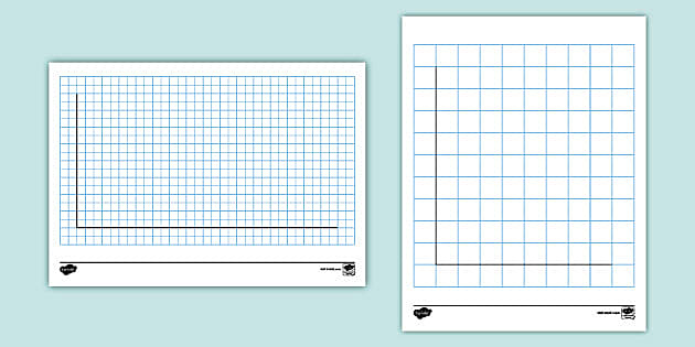 blank line graphs for kids