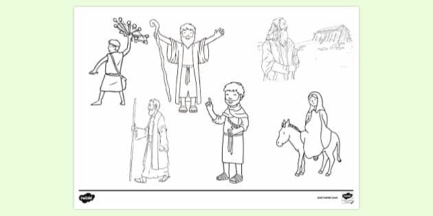 FREE! - Heroes of the Bible Colouring Page | Colouring Sheet