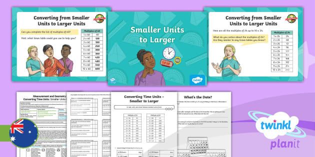 Year 5 Using Units of Measurement: Converting Time Units Lesson 2