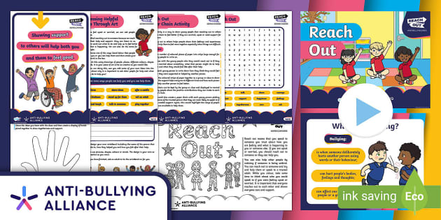 FREE! - Anti-Bullying Week Reach Out KS1 Activity Pack