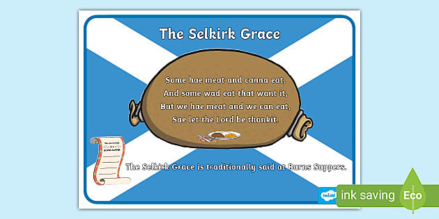 the-selkirk-grace-a4-display-poster