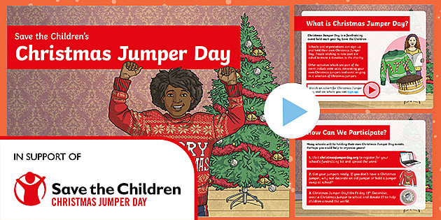 save the children christmas jumper day 2020