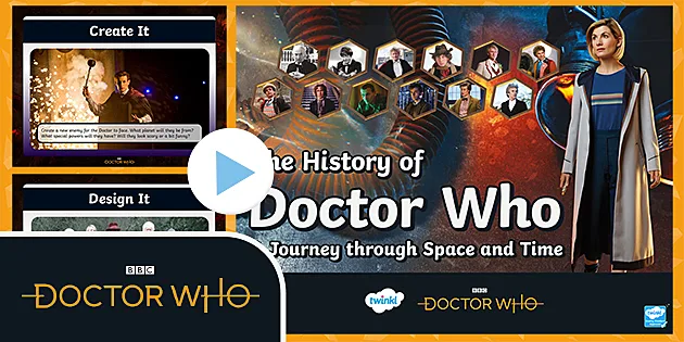 FREE! Doctor Who PowerPoint History of the Doctor BBC LKS2