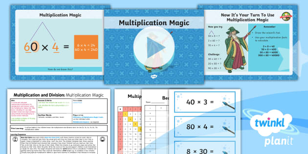 PlanIt Maths Y3 Multiplication and Division Lesson Pack Multiplication (1)