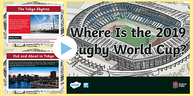 Free England Rugby Where Is The 19 Rugby World Cup Ks2 Powerpoint