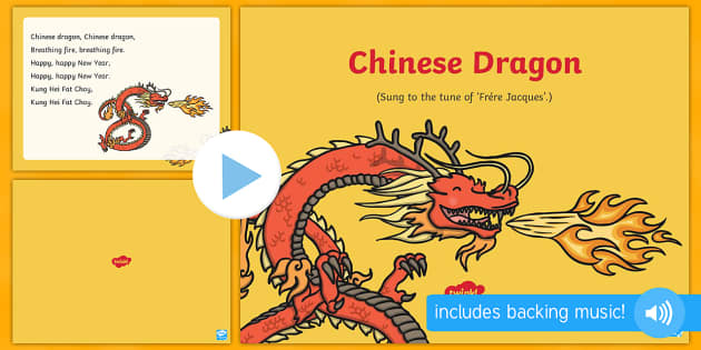 Chinese Dragon Song PowerPoint (teacher made)