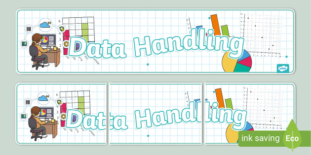 👉 Data Handling Display Banner Teacher Made Twinkl 8589