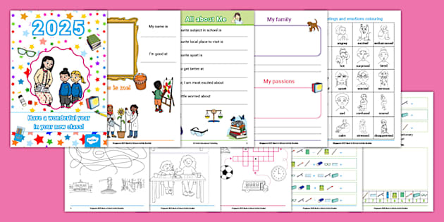 Singapore 2025 Back to School Activity Booklet - Twinkl