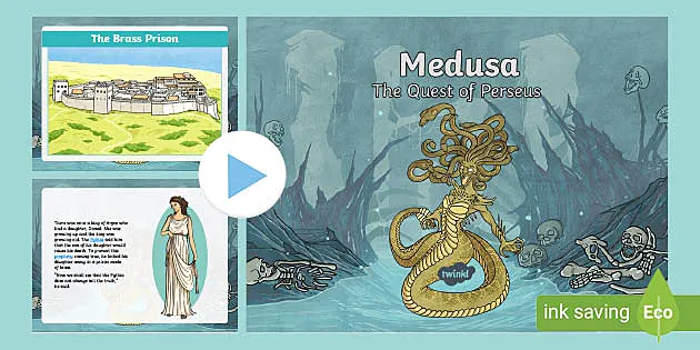 The Story Of Perseus And Medusa Ks2 Powerpoint