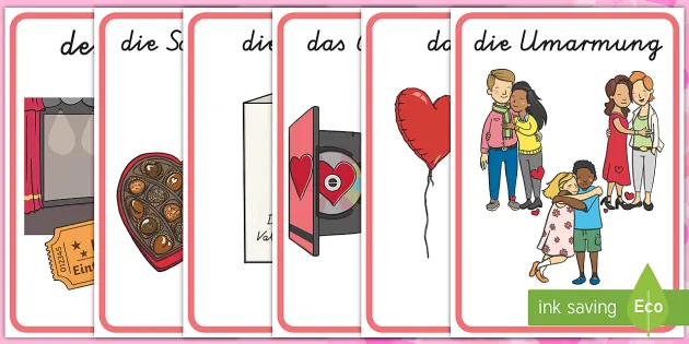 Valentinstag Wortschatz Poster Fur Die Klassenraumgestaltung