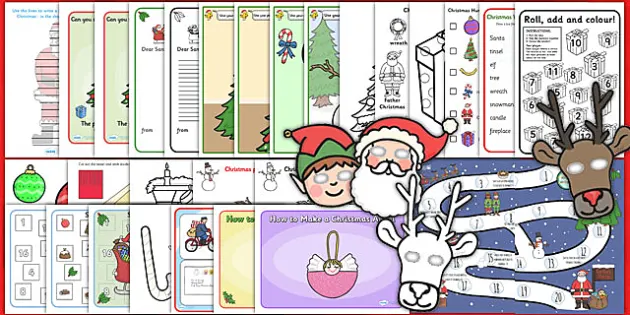 Christmas Kids Activity Pack