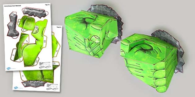 drawing hulk 3d