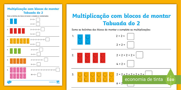 FREE! - Atividade de Matemática com multiplicação – Twinkl