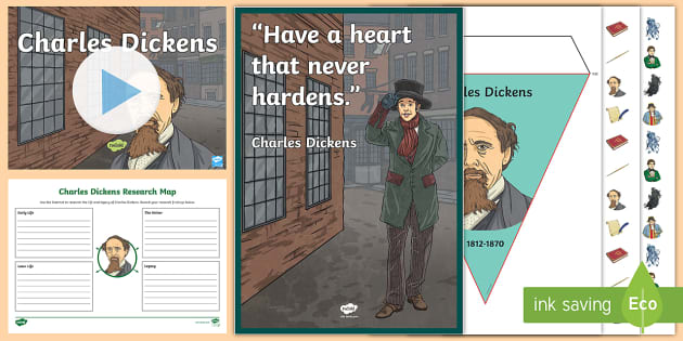 Charles Dickens Biography Resource Pack - Twinkl