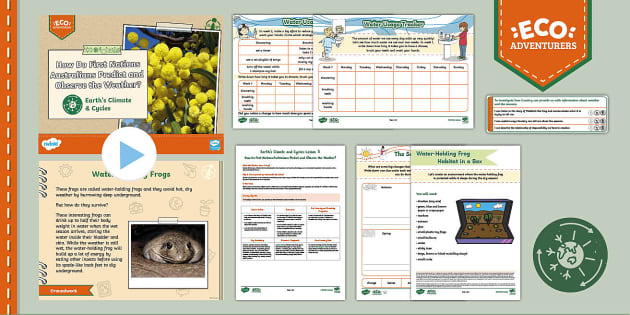 Foundation Eco Adventurers - Earth's Climate and Cycles L5