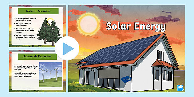 solar energy diagram for kids