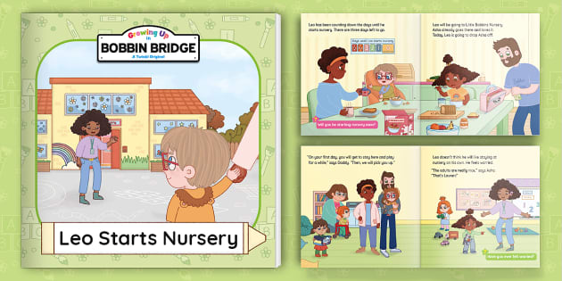 Leo Starts Nursery eBook teacher made Twinkl