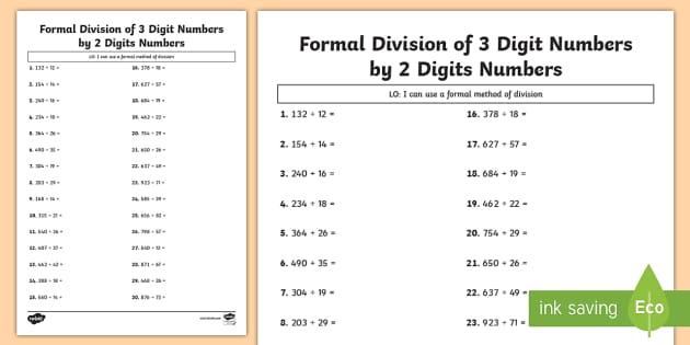 dividing 4 digit by 2 digit numbers division worksheets