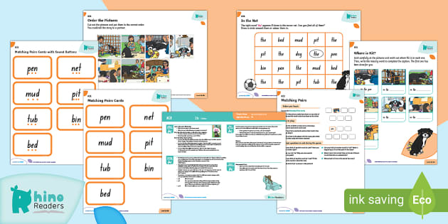Level 2b Kit Guided Reading Pack (teacher made) - Twinkl
