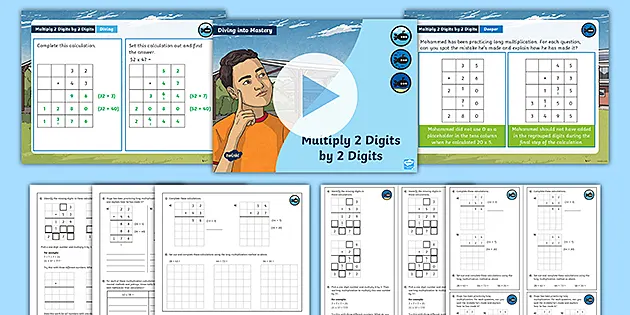 long multiplication short multiplication method powerpoint