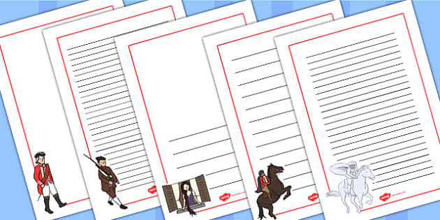 The highwayman essay
