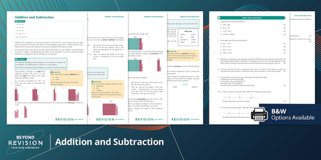 👉 Addition And Subtraction (teacher Made) - Twinkl