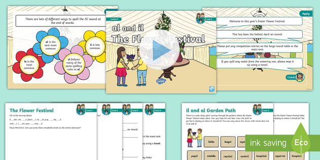 ‘al’ and ‘il’ saying /l/ Lesson Plan - Level Phase 6 Week 11 Lesson 3 ...