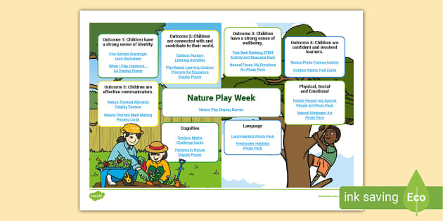 Nature Play Week Topic Planner (teacher made) - Twinkl