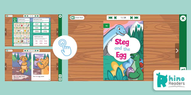 Level 4b Decodable Readers: Steg And The Egg (teacher Made)