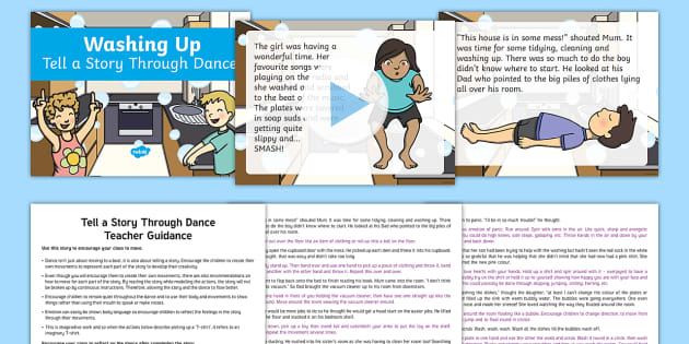 washing-up-tell-a-story-through-dance-lesson-pack-twinkl