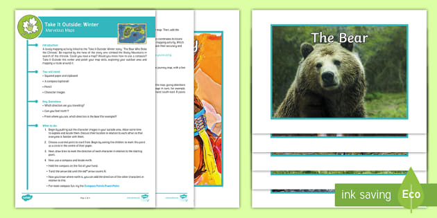 KS2 Take It Outside: Winter – Maths Marvellous Maps Activity