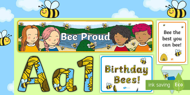 Ultimate Bee Classroom Display Pack (teacher Made) - Twinkl