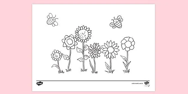 Páginas para colorir de atividade de artesanato e pintura para crianças a4  para crianças e adultos