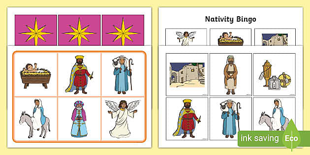 Nativity Bingo