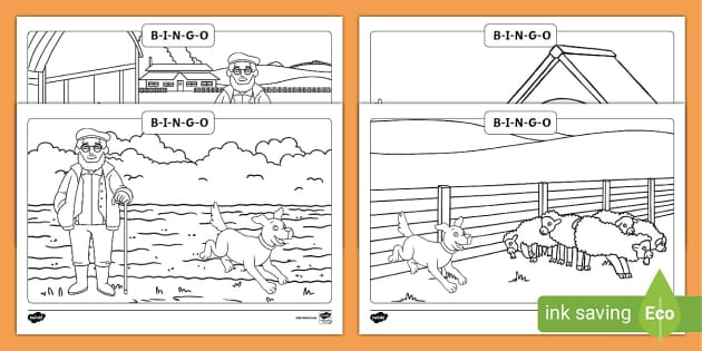 B-I-N-G-O Colouring Sheets | Twinkl (teacher Made) - Twinkl