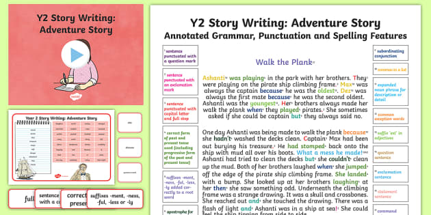 y2-story-writing-adventure-model-example-text-example-texts