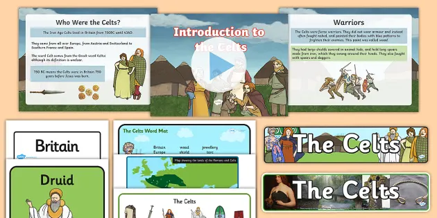 Celtic Warriors and Weapons - Twinkl Homework Help - Twinkl