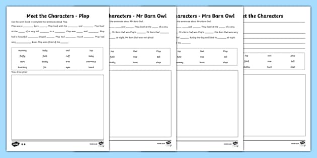 Meet the Characters (teacher made) - Twinkl